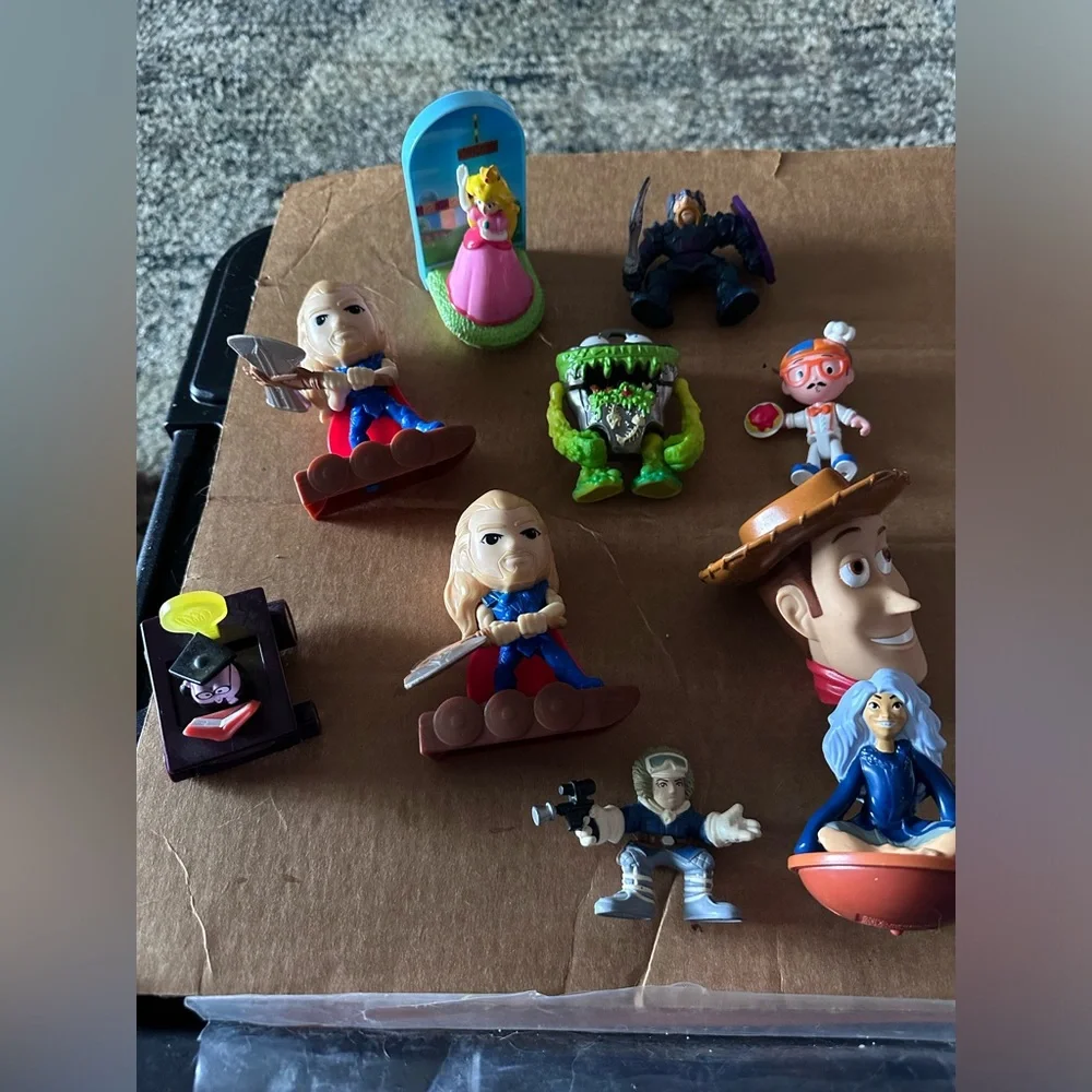 Cake Toppers Action Figures